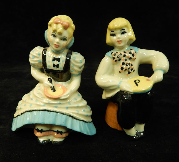 Little Jack Horner and Little Miss Muffet Figurines - Mint Condition