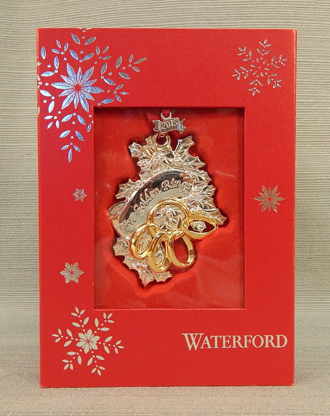 Waterford "Five Golden Rings" Ornament - NEW!