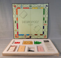 Vintage 1961 British Monopoly Board Game (Missing 1 Property Card)