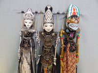 Traditional Indonesian Puppets- Set of 3