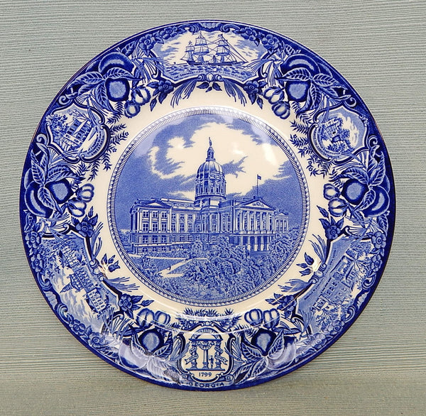 Atlanta Capitol Wedgwood Plate