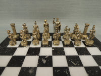 Roman Style Chess Set - Very Good Condition