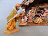 10" The Fontanini Heirloom Nativity by Roman - Very Good Condition as Noted