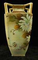 Vintage 1930s Imperial Nippon Painted Vase in Art Noveau Style