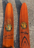 Cypress Gardens Dick Pope, Jr. Water Skis - Set of 2