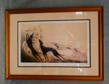 Coursing II, Framed Icart Greyhound Print