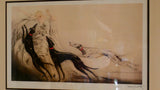 Coursing II, Framed Icart Greyhound Print