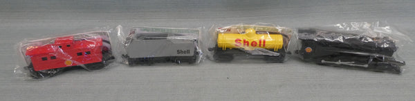 Shell FBW HO Scale Model Train Cars - Set of 4 - New!