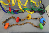 Rainbow Craft Hanging Obstacle Course Partial Set