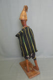 Carved Wood Figure from Burkina Faso