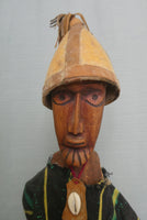 Carved Wood Figure from Burkina Faso