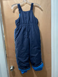 ZeroXposure Kids Navy Snow Ski Bib Overalls - Size 7